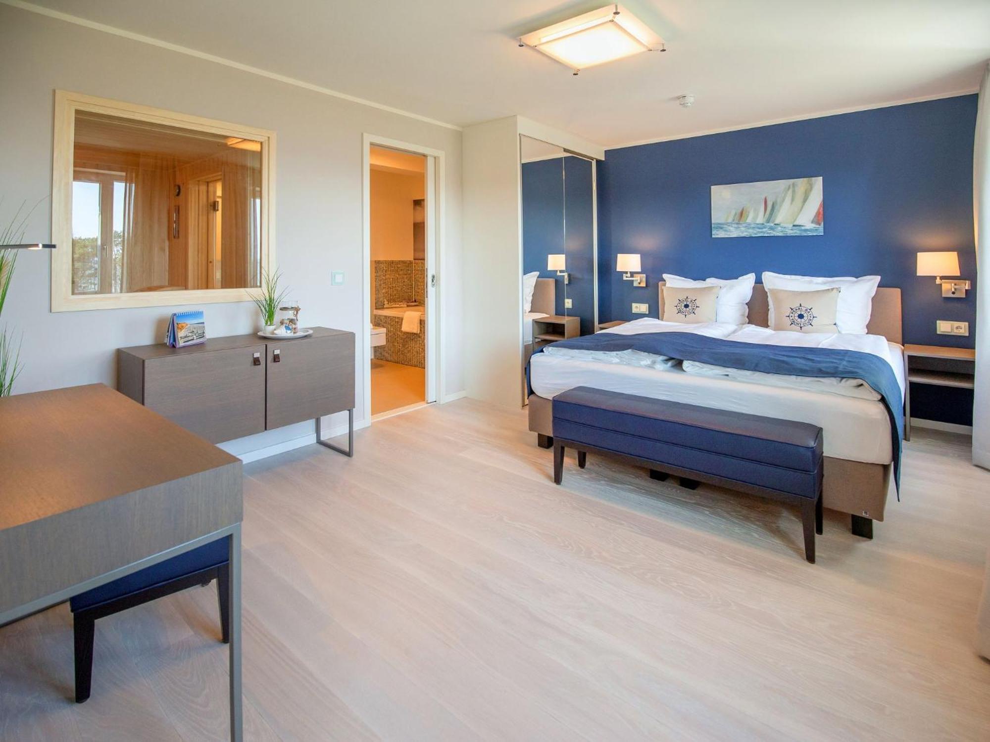Duenenresidenz Prora - Ferienwohnung Mit Meerblick, 2 Schlafzimmern, Sauna Und Balkon Np-404 Binz Luaran gambar
