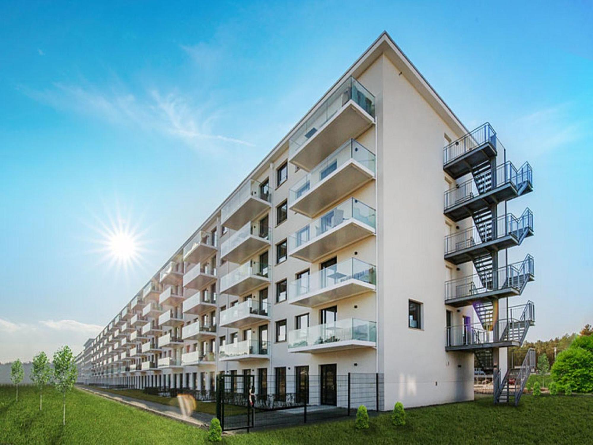 Duenenresidenz Prora - Ferienwohnung Mit Meerblick, 2 Schlafzimmern, Sauna Und Balkon Np-404 Binz Luaran gambar